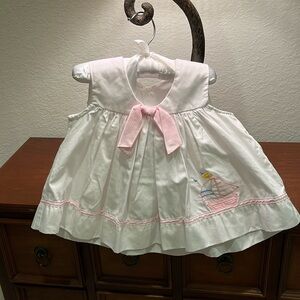 Vintage sailors embroidered top